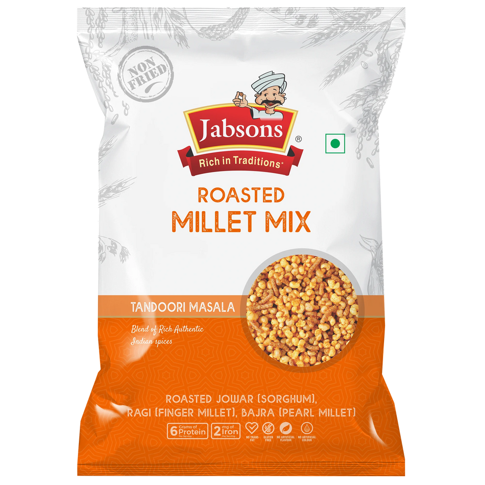 JABSONS ROASTED MILLET MIX 140GM