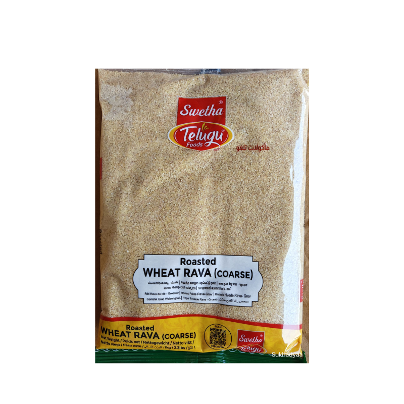 Swetha-Telugu Foods Coarse wheat Rava Roasted
