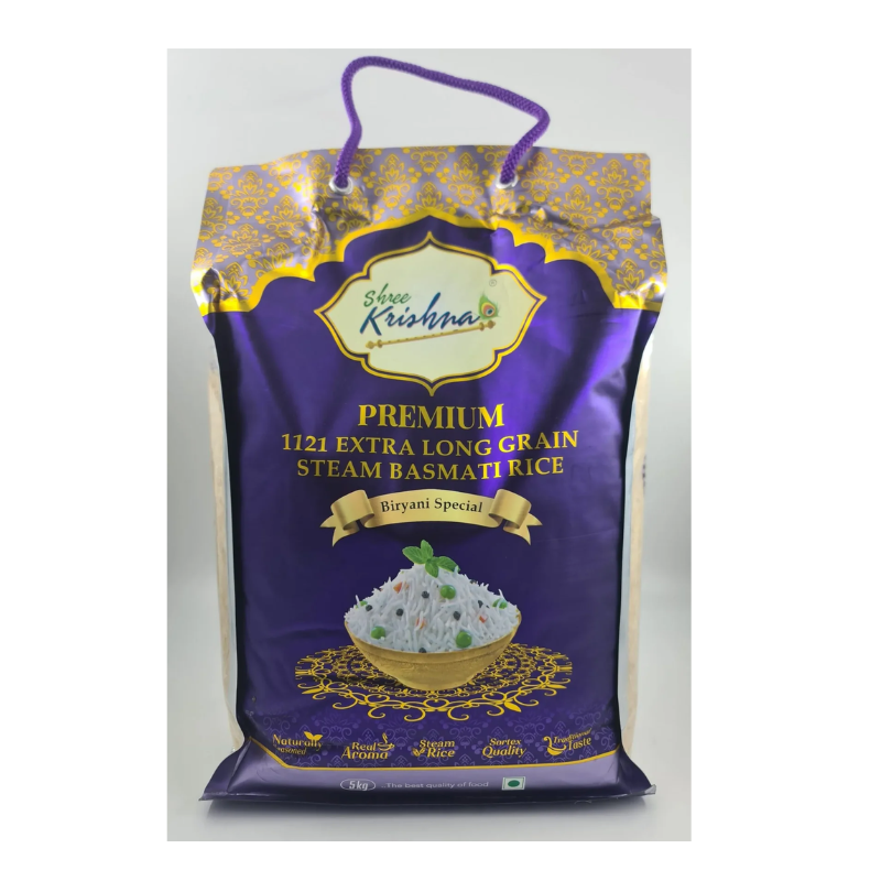 SHREE KRISHNA PREMIUM 1121 EXTRA LONG GRAIN BASMATI RICE