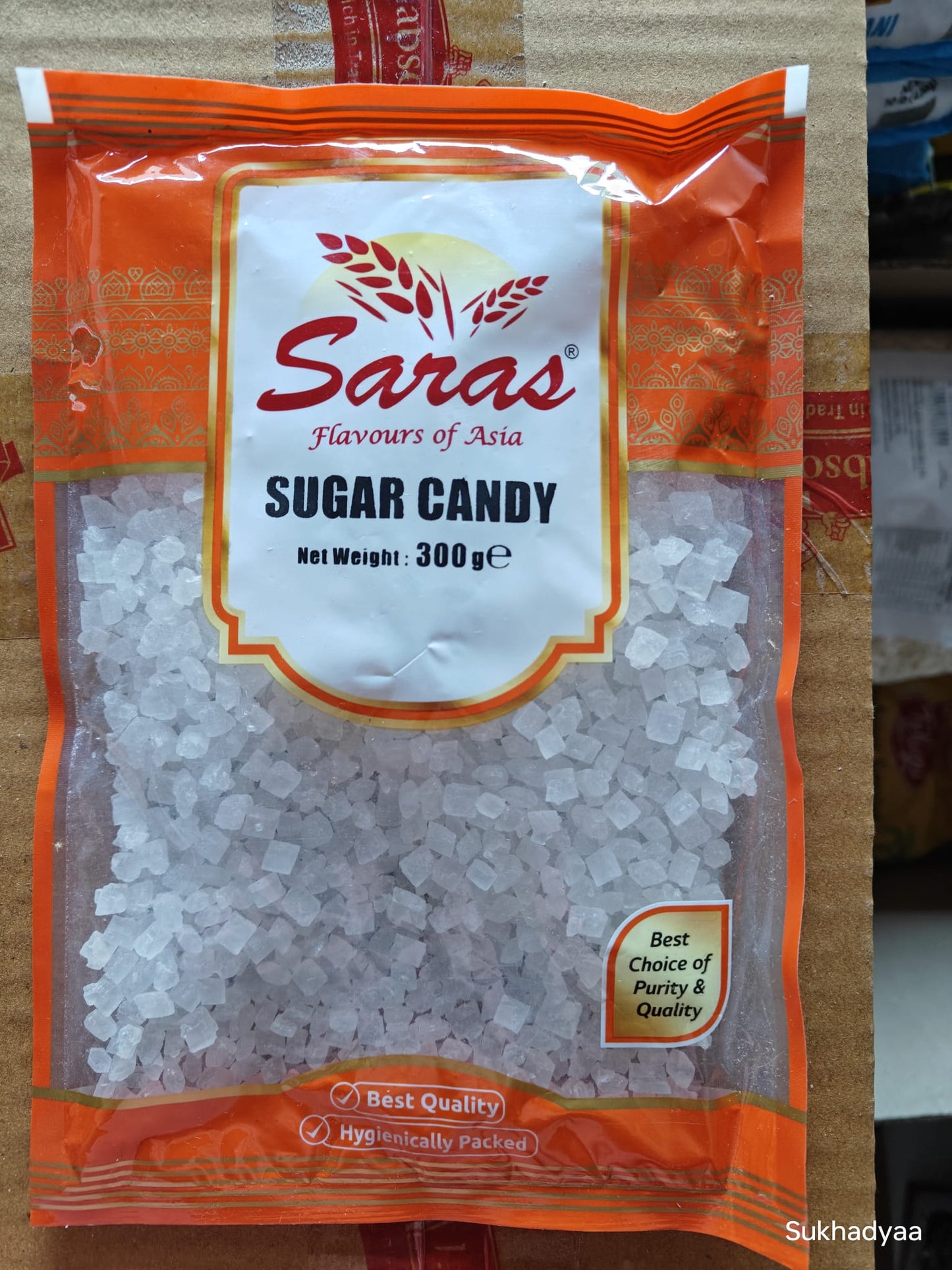 SARAS SUGAR CANDY 300G
