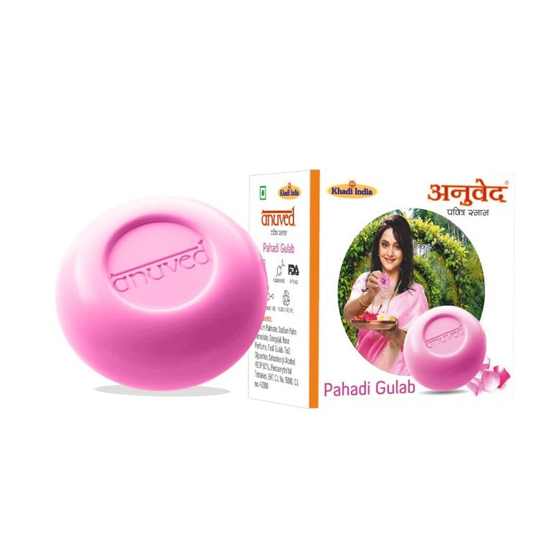 ANUVED GULABJAL BATH SOAP