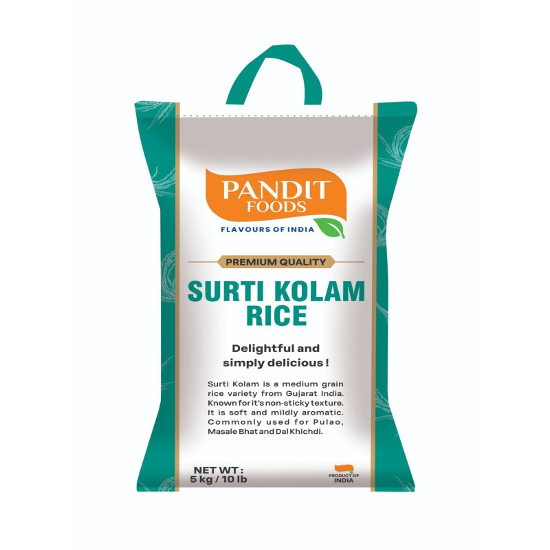 PANDIT FOODS SURTI KOLAM RICE 4.54KG