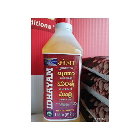 IDHIYAM MANTRA GROUNDNUT OIL/1L