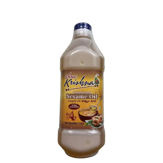 SHREE KRISHNA COLD PRESSED SESAME OIL/1L