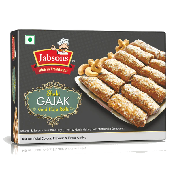 Jabsons Gajak Gud Kaju Roll (175 gm)