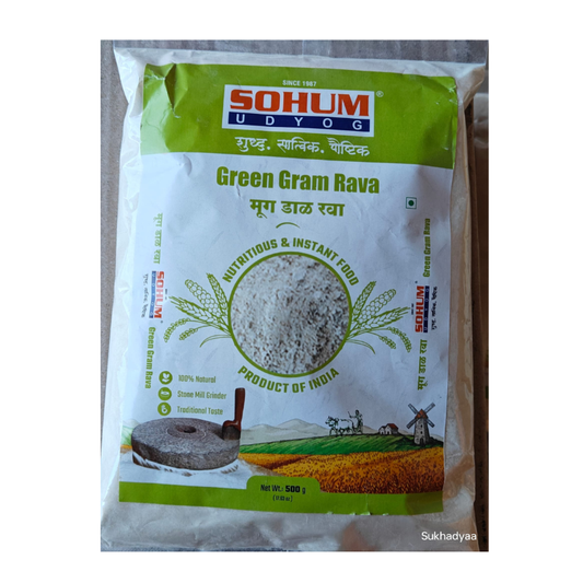 SOHUM MOONG RAVA 500gm