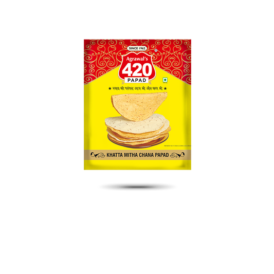 AGRAWAL'S 420 PAPAD SPECIAL CHATPATA CHANASADA- 200 GMS