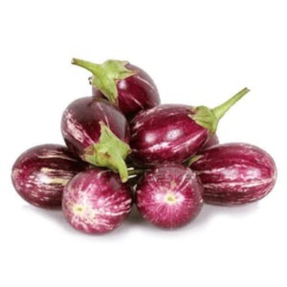 INDIAN AUBERGINE (stripe Ravaiya) 250gm