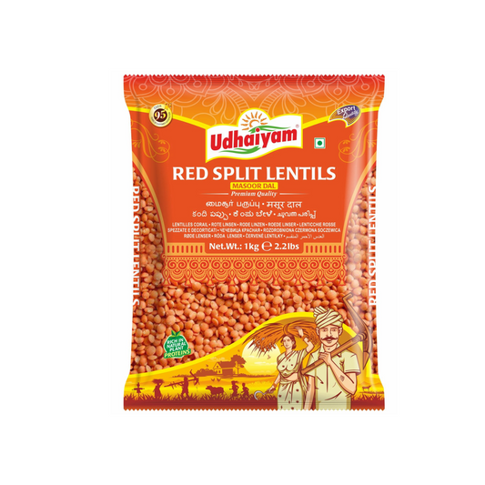 UDHAIYAM MASOOR DHAL 500G