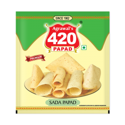 AGRAWAL'S 420 PAPAD MOONG SPECIAL SQUARE 200 GMS