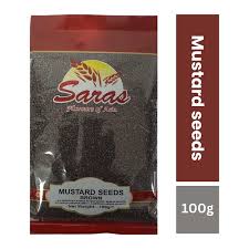 SARAS MUSTARD SEEDS BROWN 100G