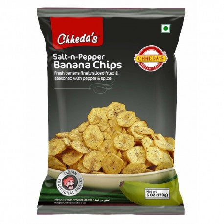 CHHEDAS BANANA CHIPS SALT-N-PEPPER