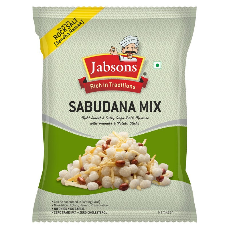 Jabsons Namkeen Sabudana Mix - (180 gm)