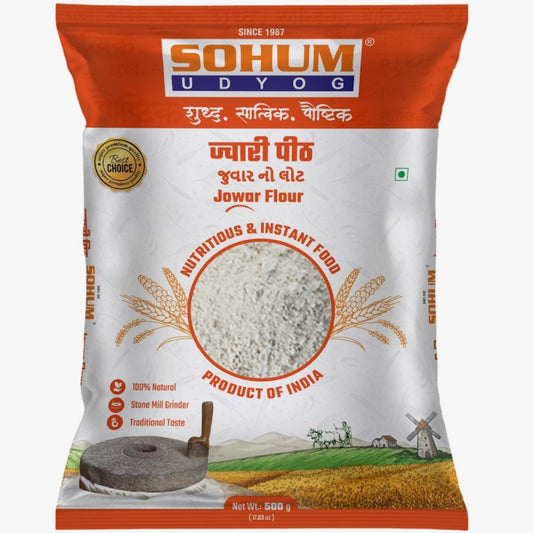 SOHUM JAWAR BHAKARI FLOUR 1kg