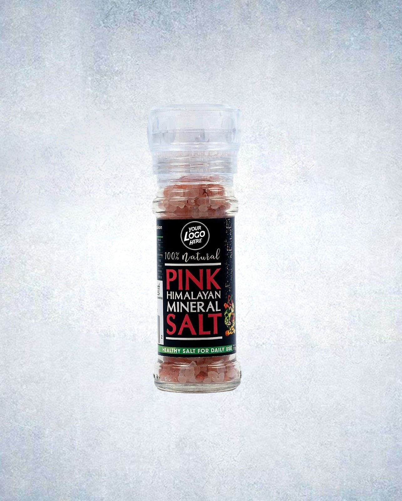 Being Healthy Pink Salt GRINDER 100GM