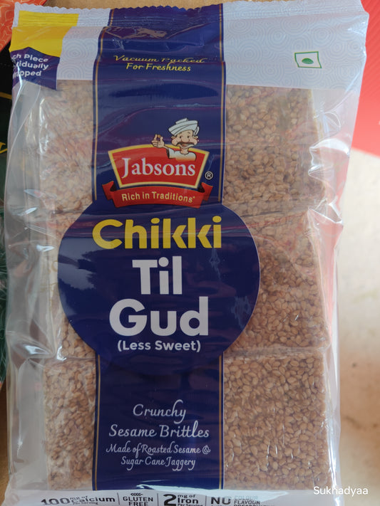 JABSONS CHIKKI TIL GUD 240gm