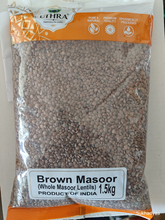UTHARA BROWN MASOOR 1.5Kg